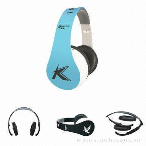Latest Stereo Bluetooth Headset, Handsfree with Mic, Memory Card Slot and FM Radio